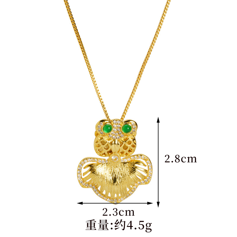 Pequeño pez dorado auspicioso colgante de arena de oro estilo nacional personalidad encantadora cola giratoria móvil joyería de aleación de cobre accesorios accesorios