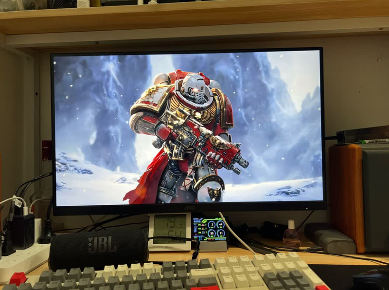 Aoc 23.8-Inch 2K Native 240Hz Gaming E-Sports Computer Monitor New God of War Q24G41Ze