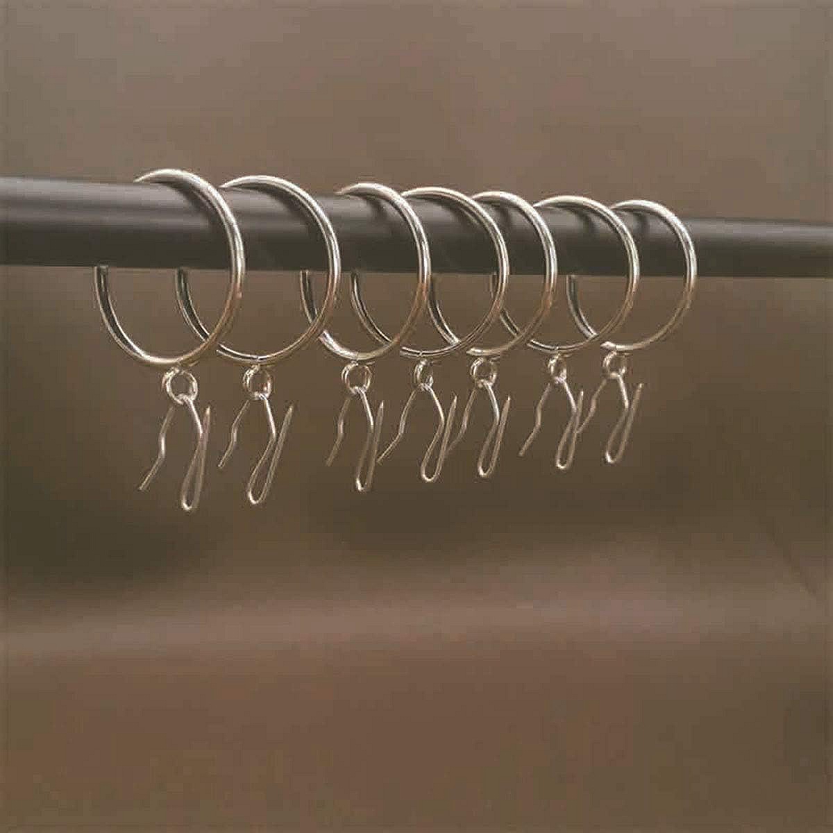 [50 conjuntos en stock] acero inoxidable metal en caja gancho tipo S gancho cortina gancho de techo gancho S gancho