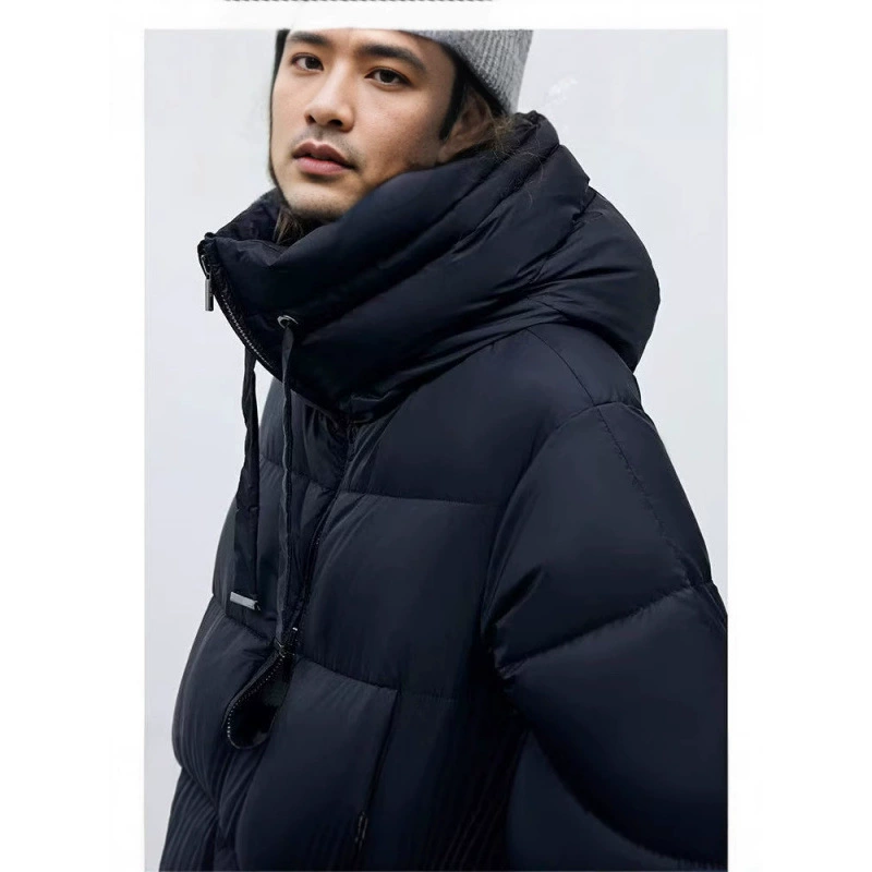Velvet down jacket, winter hoody, duck down