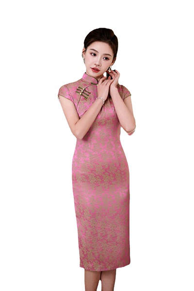 Fashionable elegant cheongsam
