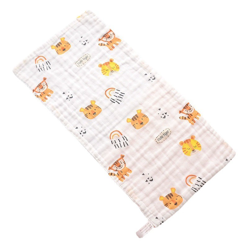 Детское марлевое полотенце мягкое впитывание воды с высокой плотной печатью