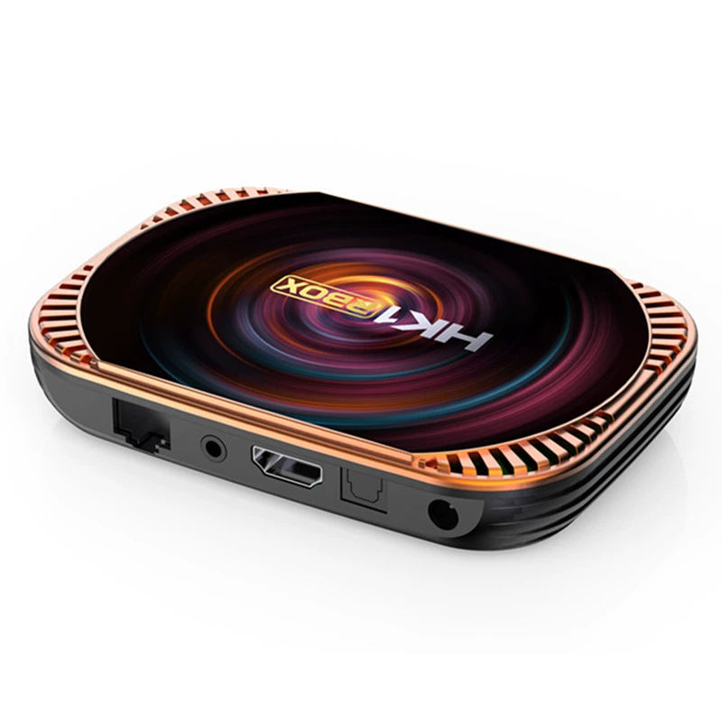 HK1 RBOX X4 приставка S905X4, Android 11, 4G/128G, 8K двухдиапозонный сетевой HD‑плеер