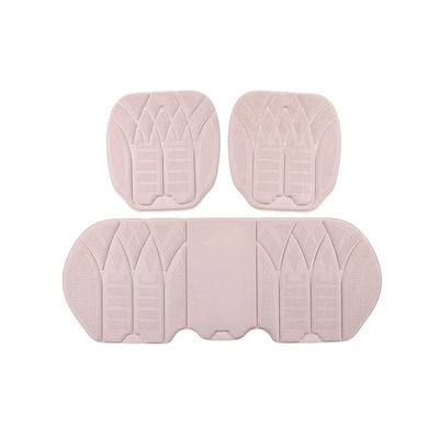 Four Seasons Pad — suede three-piece seat cushion set
