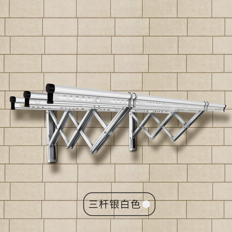Three-pole silver white
