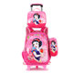 Cross-border Primary School Students Pull-rod Schoolbag Lunch Bag Pencil Bag Three-piece Set Children's Schoolbag Laptop Ridge Protection Cartoon Backpack