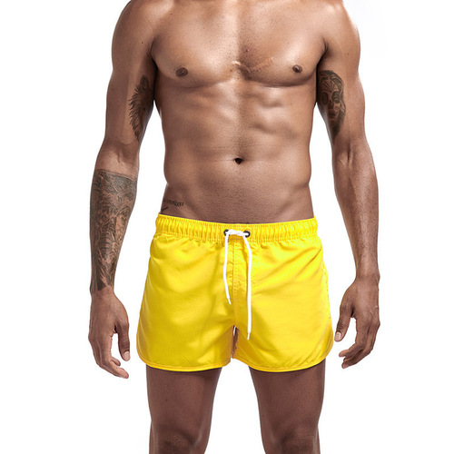 新款外贸友因趣新款男士夏季沙滩裤修身超薄速干运动短裤厂家货源