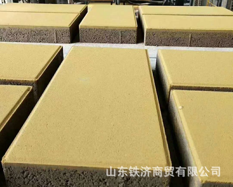 山东水泥花砖彩砖厂家淄博水泥砖厂济南水泥砖厂家红色透水砖