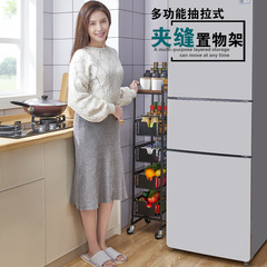 廚房多功能多層收納筐菜籃子置物架落地夾縫水果放菜架子蔬菜儲物