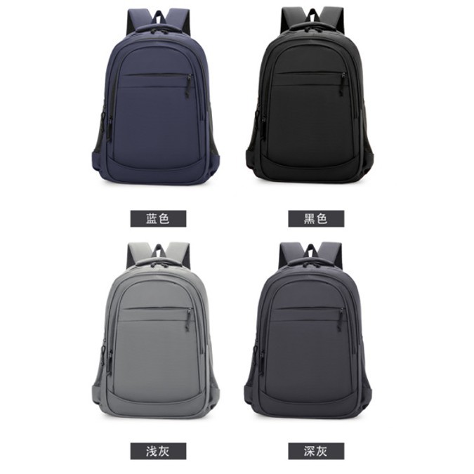 New Men's Casual Fashion Waterproof Large-Capacity Backpack Travel Business Multi-Functional Business Commuting Computer Bag