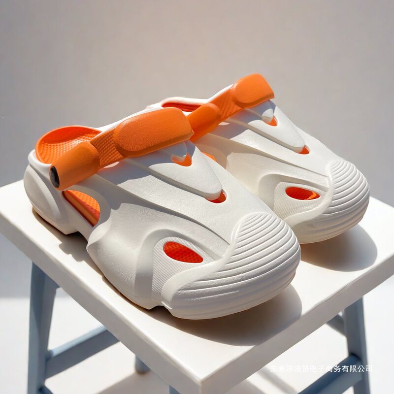 2026 Men's Couple Style Ultra-Soft Elastic Slippers, Suitable for Driving, Water Resistant, Non-Slip, Wear-Resistant, Odor-Resistant, Dual-Use Clogs