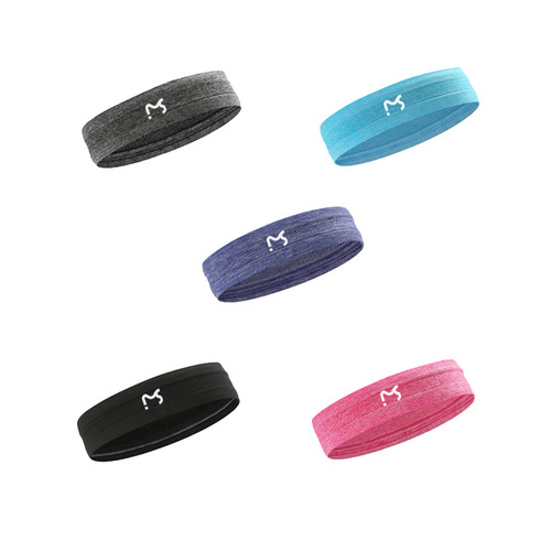 MEETSUNNY Sports Headband for Men Gym Yoga Sweat Absorbent Ice Silk Hairband Non-Slip forehead Protection Headband for Women