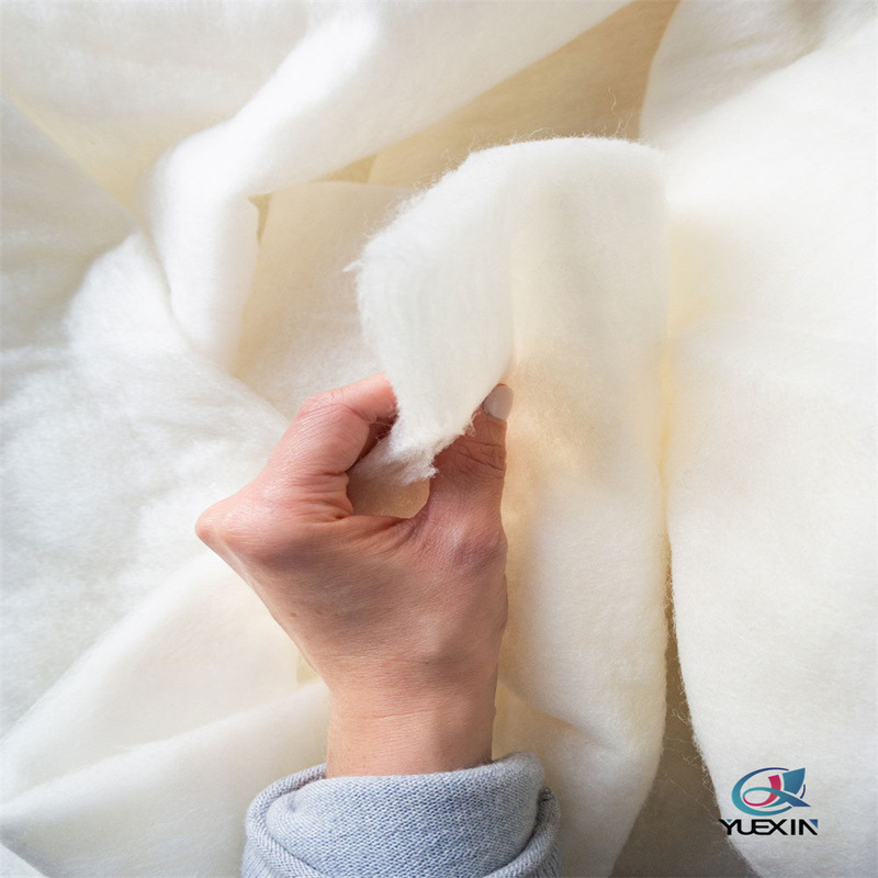 Source manufacturers directly supply Australian wool cotton flock composite flock wool quilt for cold-proof clothing filling