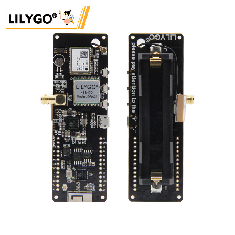 LILYGO®Meshtastic T-Beam V1.2 ESP32 LoRaGPS WiFi Bluetooth Development Board