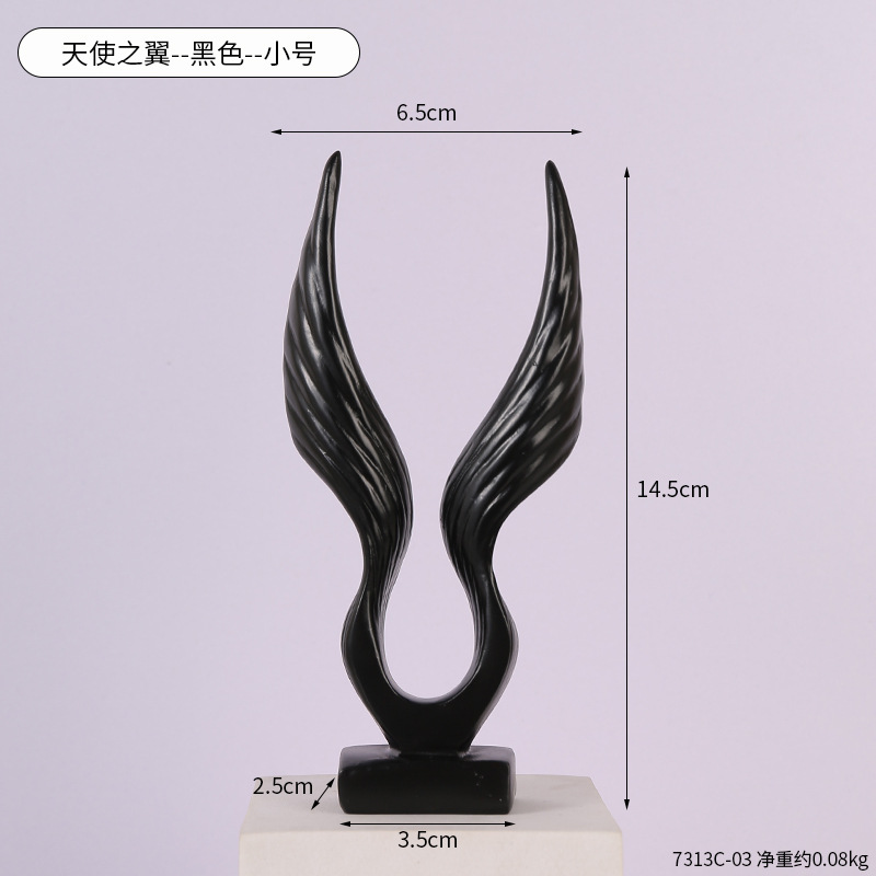  Light Luxury Mini Show Grand Figure Ornaments Home Wine Cabinet Showcase Photography Decorations Resin Crafts