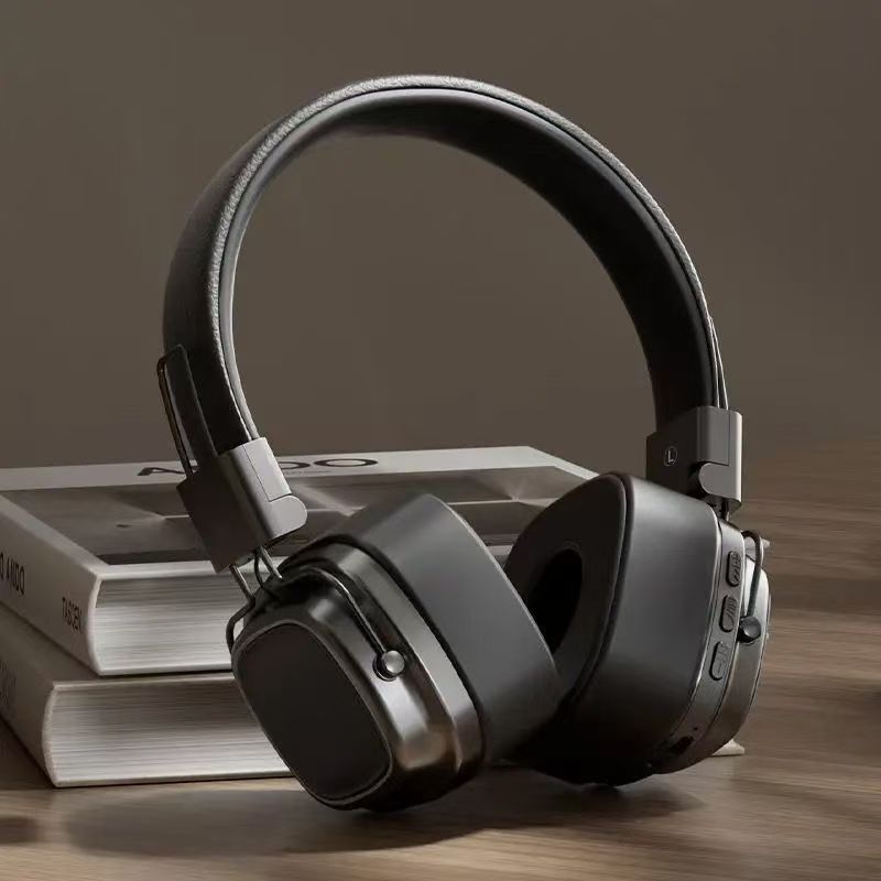 Head-Mounted Retro Wireless Gaming Headphones with Heavy Bass, Foldable and Stretchable Bluetooth Headphones Head-Mounted Retro Wireless Gaming Headphones with Heavy Bass, Foldable and Stretchable Bluetooth Headphones
