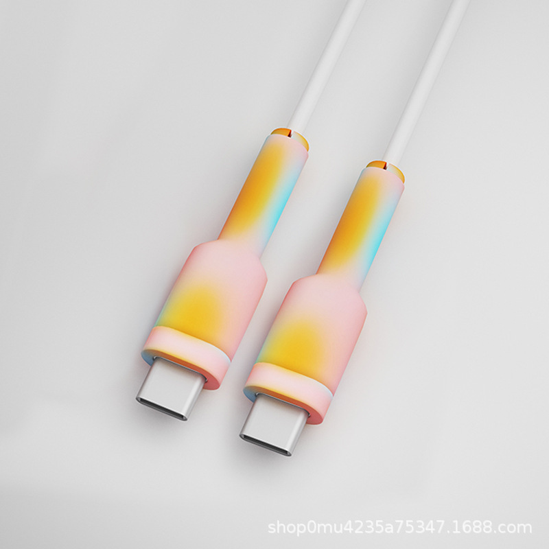 データライン保護カバー折れ防止アップルアンドロイド携帯電話充電ラインヘッド巻線器切れ防止コネクタ保護ケース|undefined