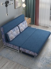 折叠沙发床可两用1.5米单双人小户型客厅多功能1.8实木科技布包邮