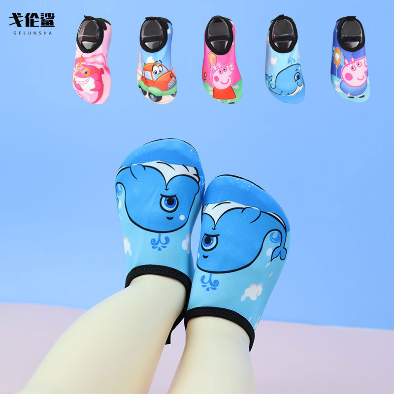 Rope skipping special children's indoor sports fitness shoes mute light non-slip soft bottom at home exercise children running shoes