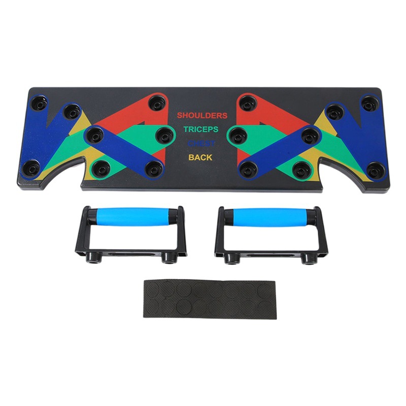 Nuevo entrenador abdominal equipo de deportes en casa acostado tablero de apoyo push-up al por mayor push-up multifuncional plegable Fitness Board