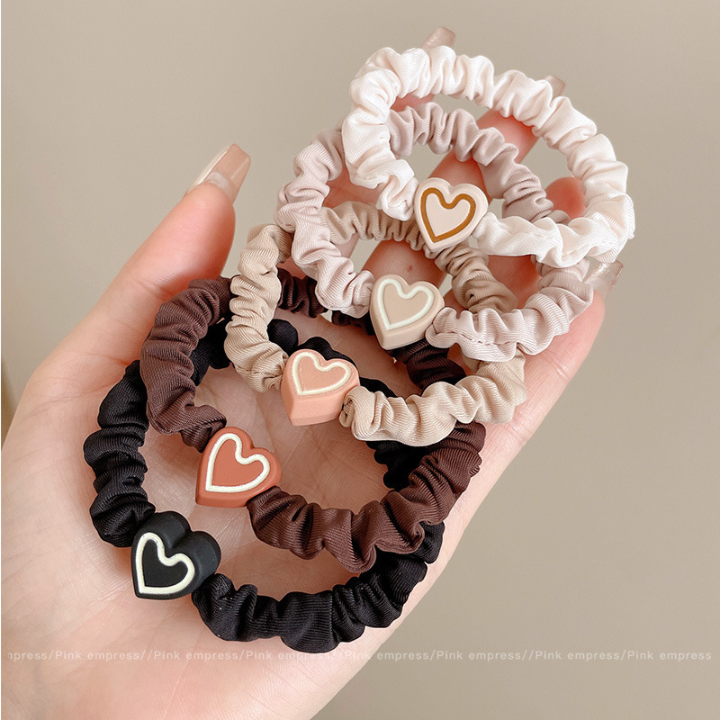 Cuerda para el cabello de dibujos animados, alta elasticidad y durabilidad, banda elástica para atar la cabeza, bola para mujer, lazo para el cabello, cuerda para la cabeza, nueva funda de cuero, accesorios para el cabello, todo fósforo