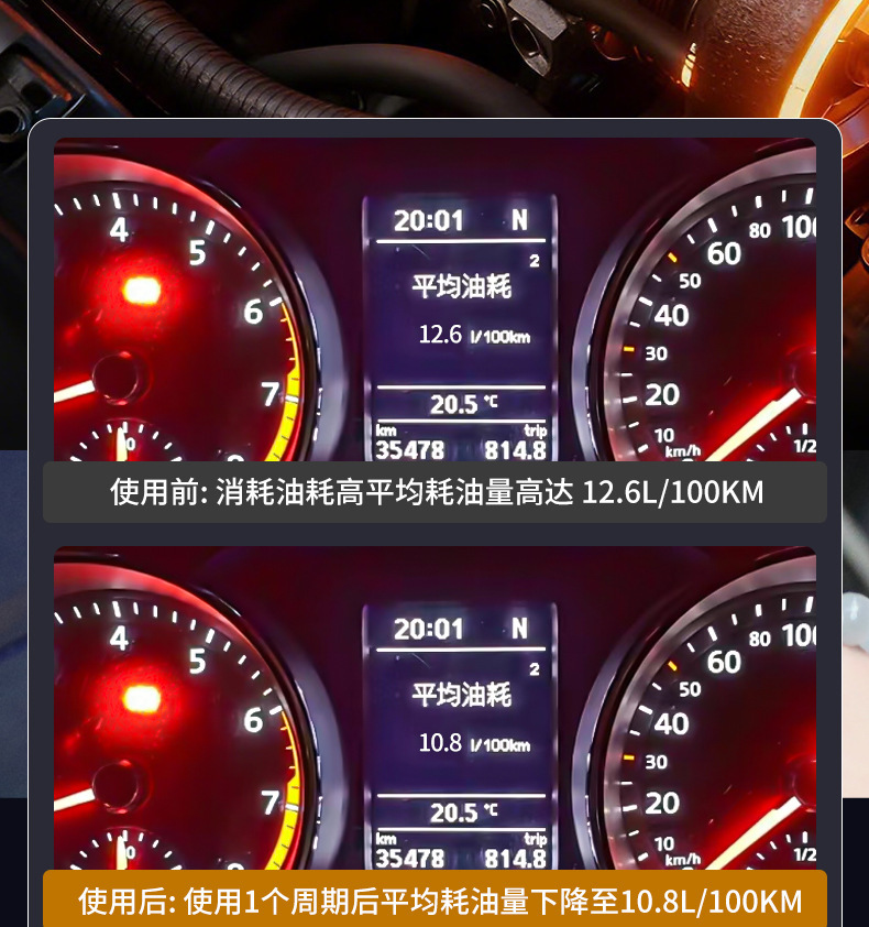 Three-Way Catalytic Converter Automotive Fuel Additive for Removing Carbon Deposits, Powerful Gasoline Additive, Liquid Gold Supplement