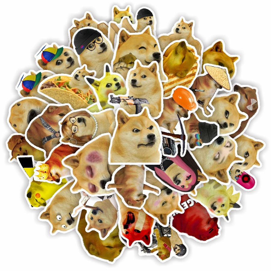 The new 50 anger dogs come back to creative stickers to DIY funny…