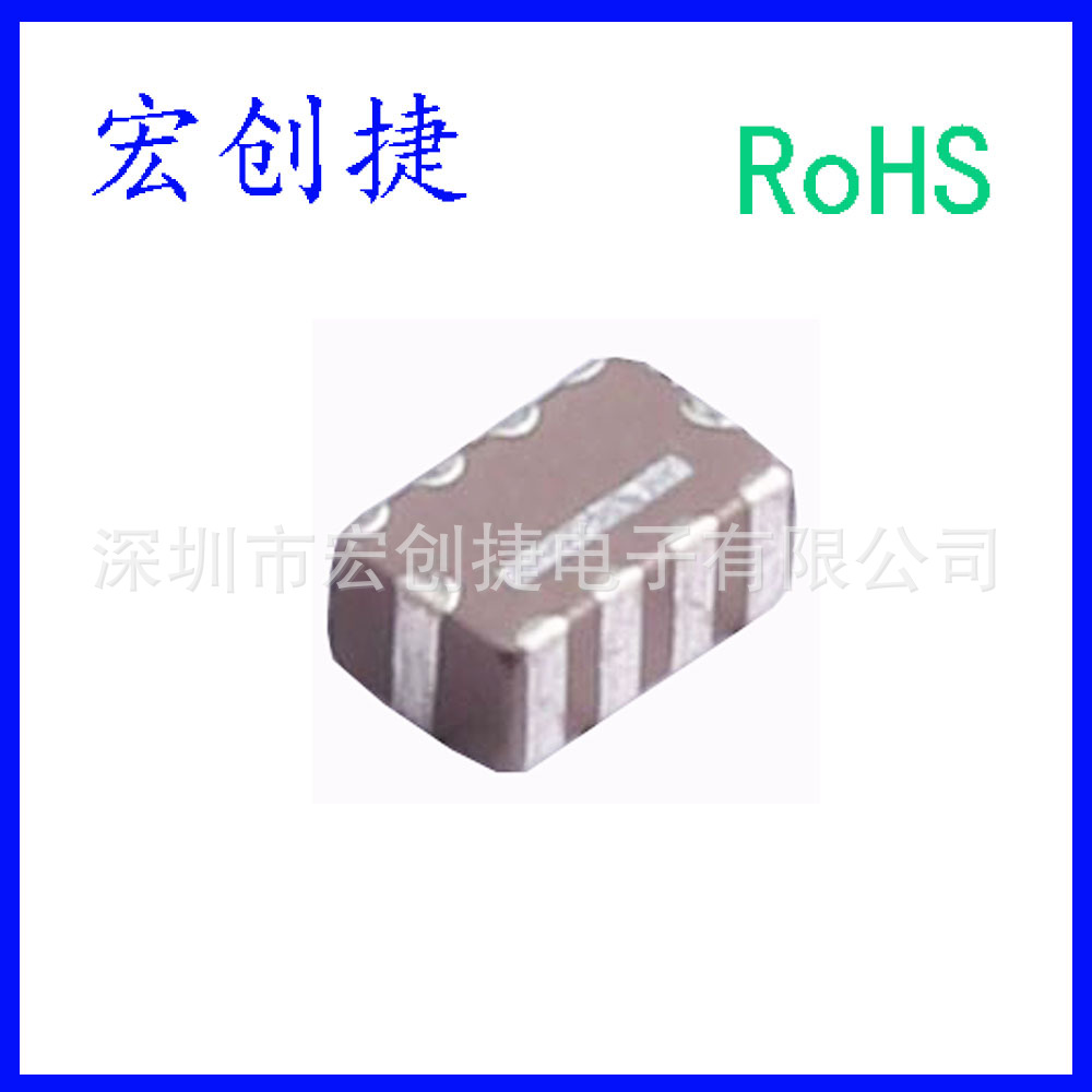 两路4阶EMI滤波器 NFA21SL307X1A48L 电流100mA SMD-10P,1.2x2mm