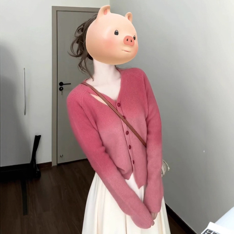法式优雅连衣裙子长裙毛衣女2025新款春秋装套装早秋穿搭气质优雅|undefined