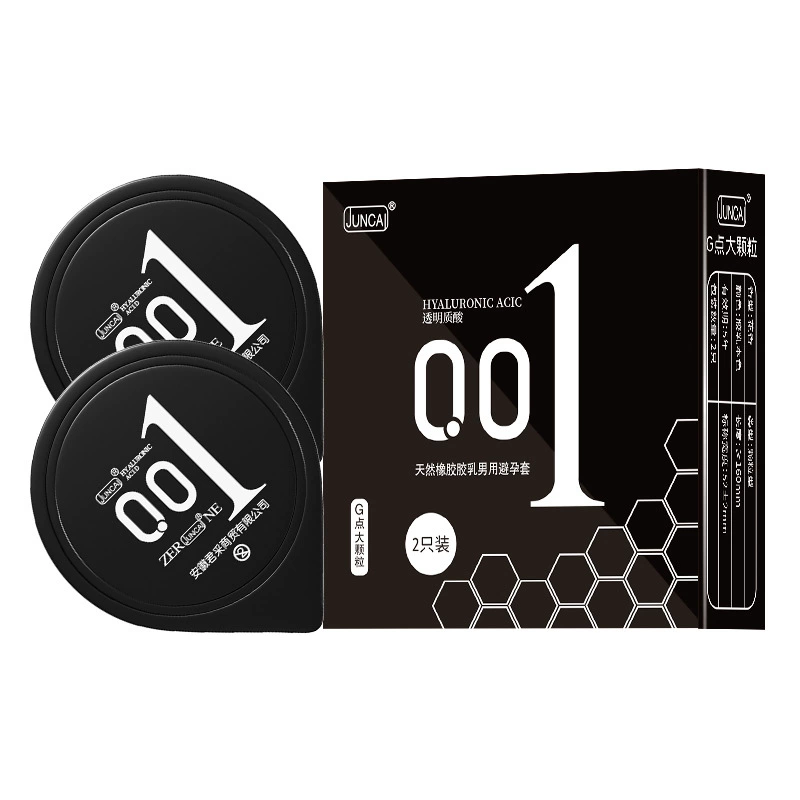 君采 Condom 001 ультра тонкие блестящие частицы 10 штук иностранная торговля шелковые тонкие презервативы для взрослых wholesale