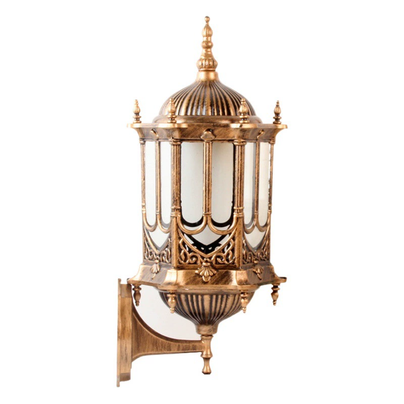 Прямые поставки с завода: настенный светильник в европейском ретро-стиле, уличный, водонепроницаемый, утолщенный, для коридора, виллы, жилого комплекса, балкона, прохода, оптом