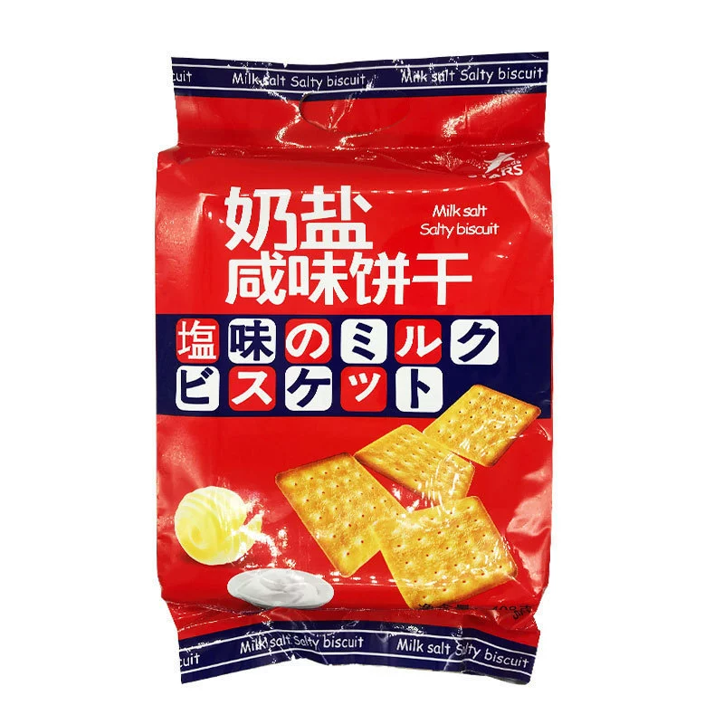 Хонгконг Стар Милк Солт Солтол Сустреc biscuits Солтед Чиз Кейк Старс Содас расчесанные печенья 400 г