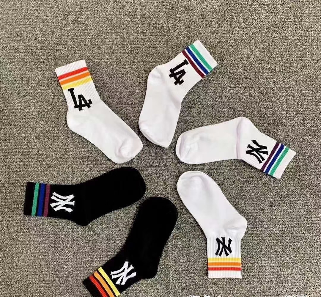 MLB new stocking socks, men and women, t...