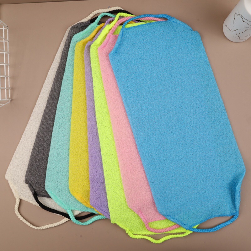 Korean-Style Back Scrub Towel, Strong Exfoliating Quality, Long Elastic Back Scrub Towel, Cross-Border Bestseller Korean-Style Back Scrub Towel, Strong Exfoliating Quality, Long Elastic Back Scrub Towel, Cross-Border Bestseller