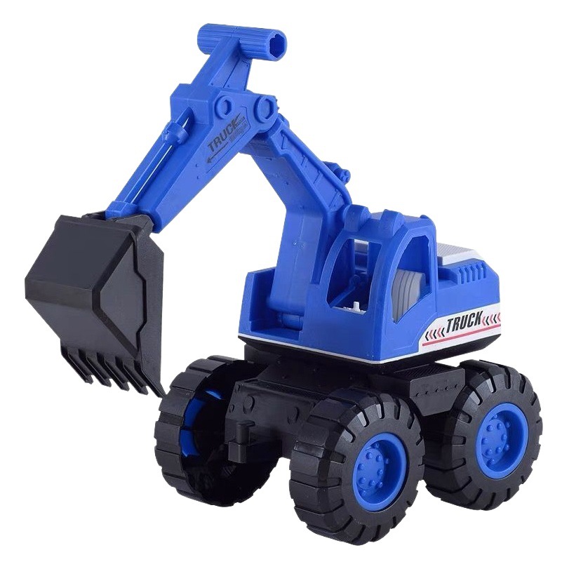 Lote mixto ingeniería deslizante vehículo simulación construcción excavadora modelo de coche niño puesto tienda física suministro juguetes para niños