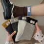 秋冬保暖加厚复古长袜