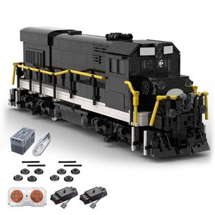 Building Blocks Cross-Border Moc-116990 Ge-U-18B Train 1409 Particle Number Toys Gift Perfect