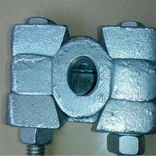 Wide Application Range and Wiring Clamp Complete Specifications and Wiring Clamp Long Service Life Double Line Clamp