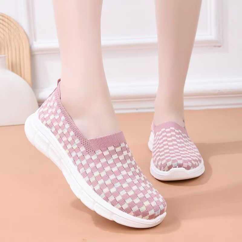 Comfortable breathable casual espadrilles flat