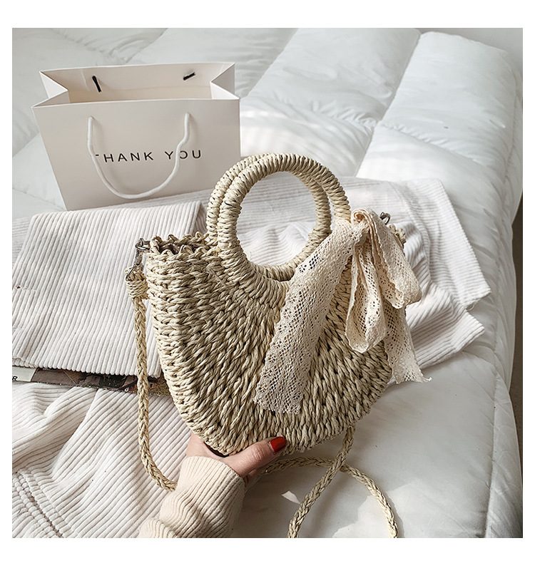 New Simple Fashion Woven Handbag display picture 43