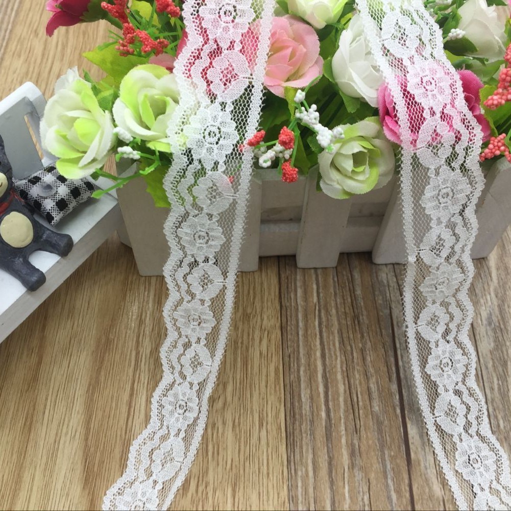 福建腾飞厂里直销弹力花边现货供应 3342# 宽度 2.6cm