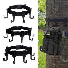 户外使用树上装备树林齿轮织带齿轮挂钩野营树架塑料挂钩狩猎用品