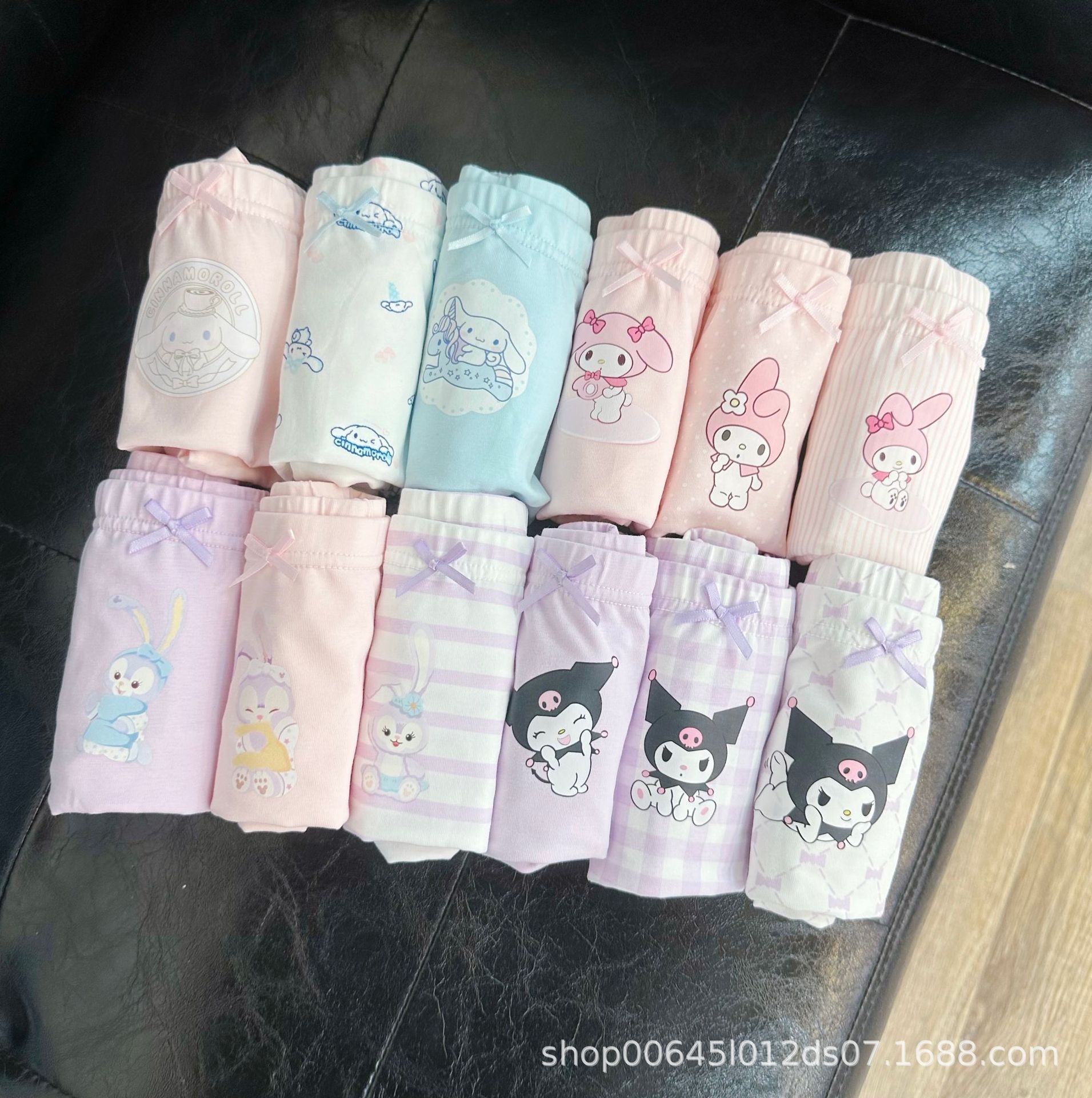 in stock Kulomi Exported to Europe and America Girls' Class A Environmentally Friendly Cotton Large Children's Boxer Panties