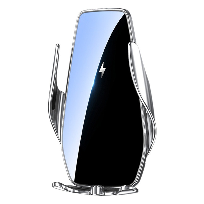 Soporte del teléfono del coche apertura automática y cierre universal de carga inalámbrica titular del teléfono del coche salida de aire del coche soporte del coche