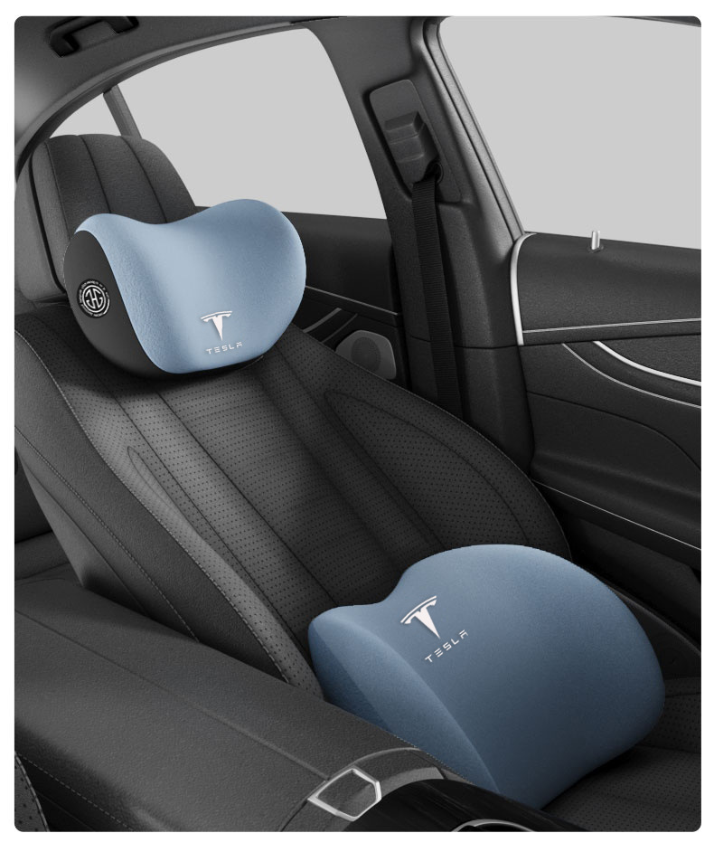 Suitable for Tesla Car Special Headrest modely/ya/model3/X/s Classy Neck Pillow Lumbar Support Waist Support