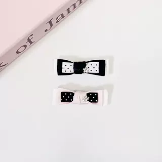 波点~约克夏马尔济斯泰迪宠物bb夹蝴蝶结碎发发卡猫咪狗狗饰品