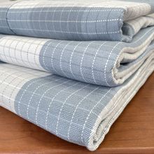 山东特厚加厚老粗布凉席床单单件纯棉100全棉棉麻夏季外贸席