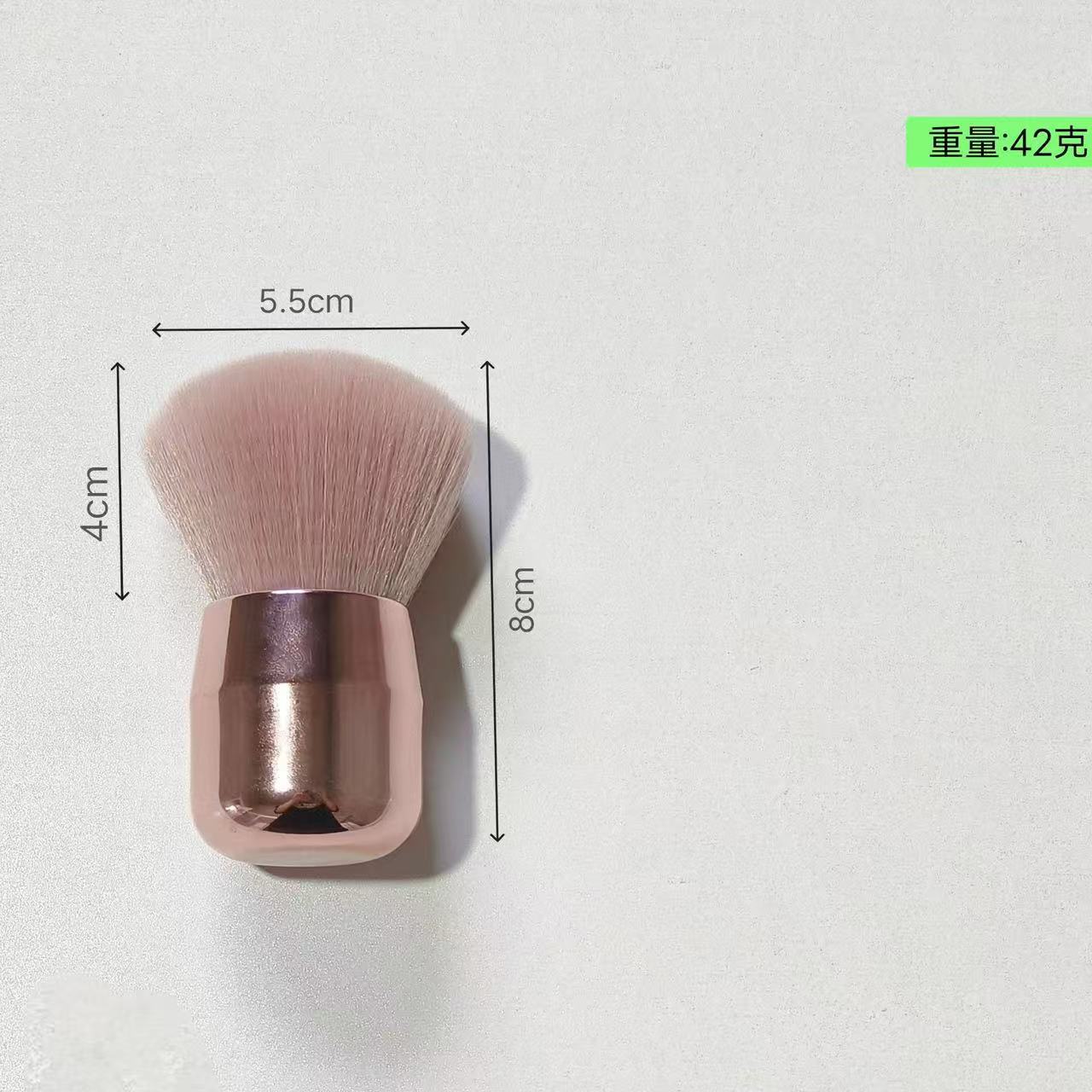 Cepillo de hongos para uñas Cepillo de polvo de hongos enoki Cepillo de limpieza de polvo de uñas Cepillo de rubor de cabeza de hongo Cepillo mágico Herramientas de maquillaje