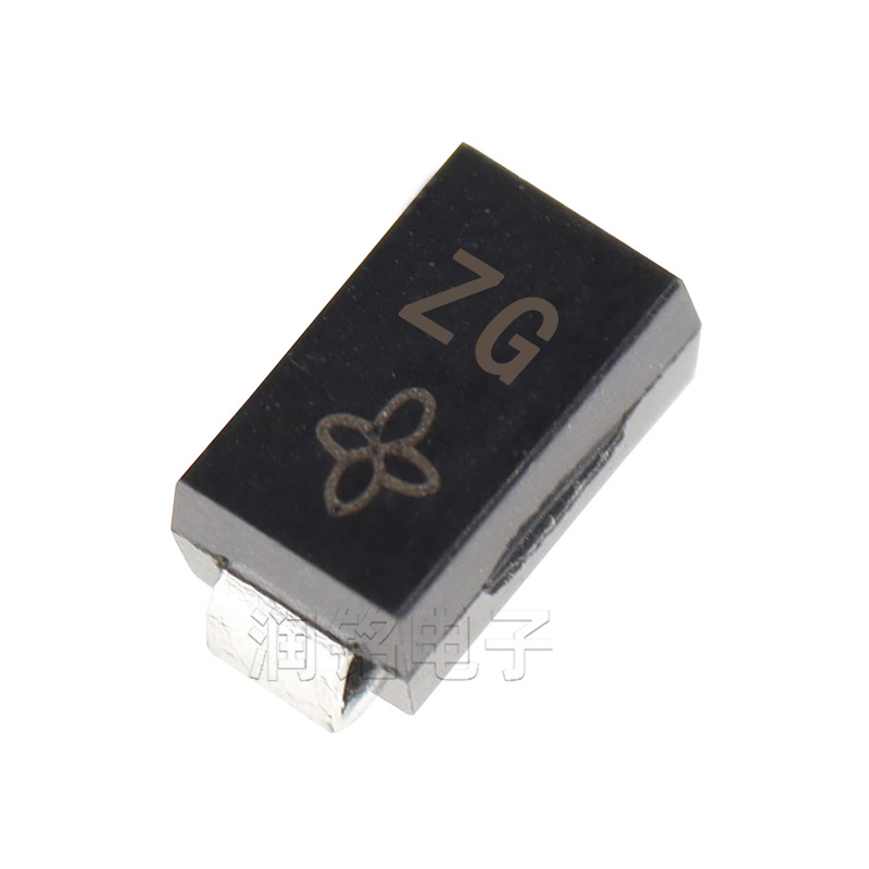 电路保护 SMAJ58CA SMA 丝印ZG 双向 TVS瞬变二极管 DO-214AC