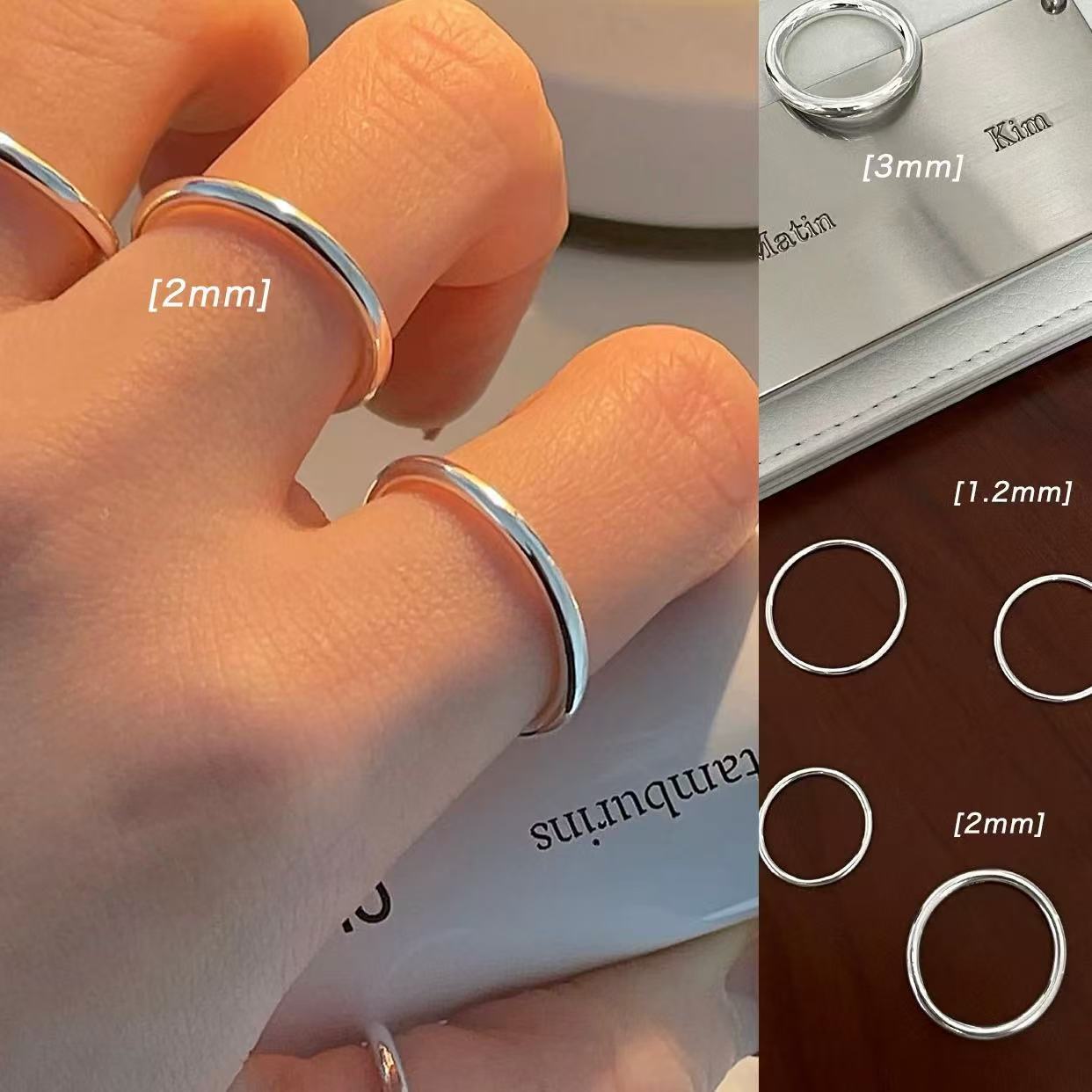 Xuping Shake sonido de mano rápida con anillo de pareja de anillo de anillo de nicho simple coreano para hombres y mujeres